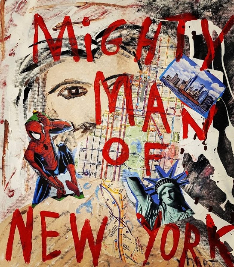 MIGHTY MAN - 17h x 15w